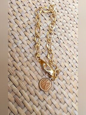 Gold Anne Klein Elegant Chain Bracelet